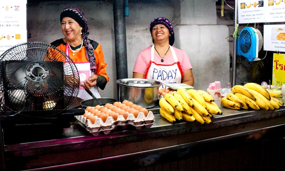 roti street stand chiang mai