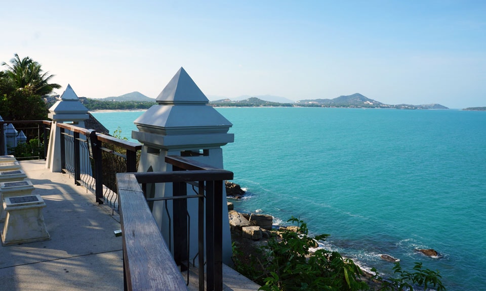 Lad Koh viewpoint on Koh Samui on the way to Lamai