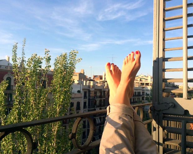rooftops of barcelona
