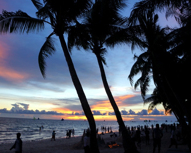Sunsets in Boracay