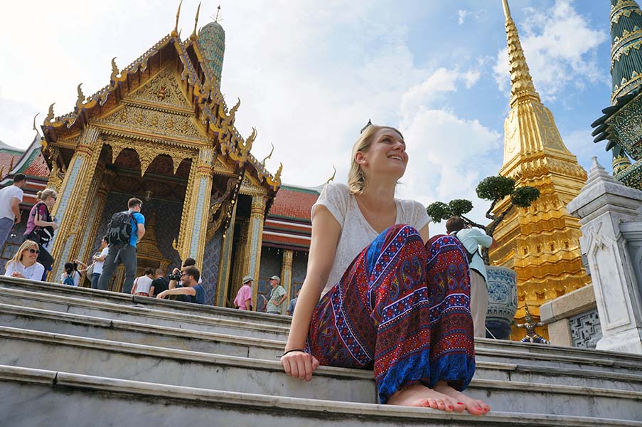Visiting the Grand Palace in Bangkok