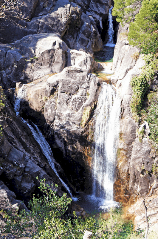 waterfalls in Peneda-Gerês National Park