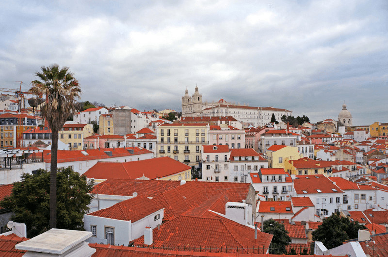 Miradouro das Portas do Sol Lisbon