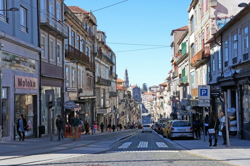 in the streets of Lisbon