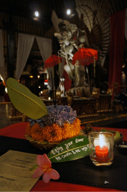 Cultural Evevening at Hotel Tugu in Canggu Bali