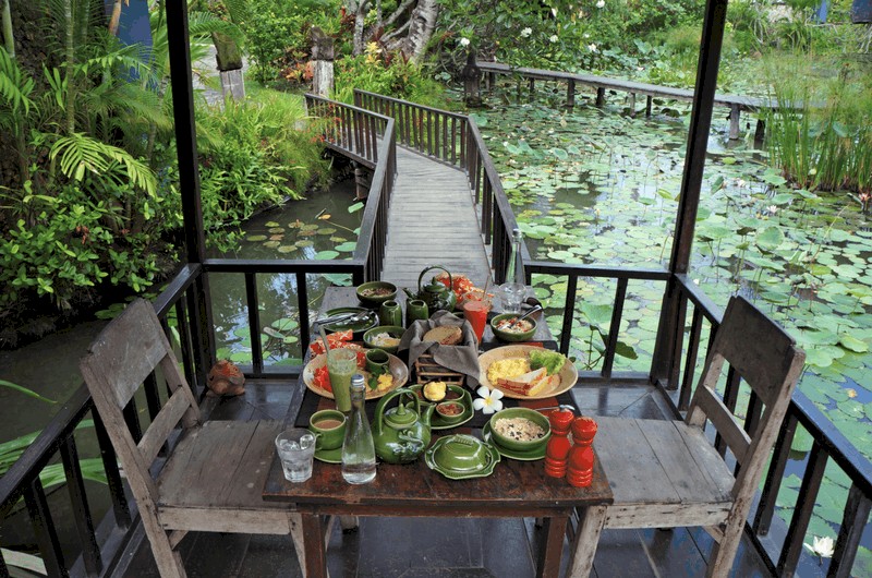 food at Hotel Tugu Bali