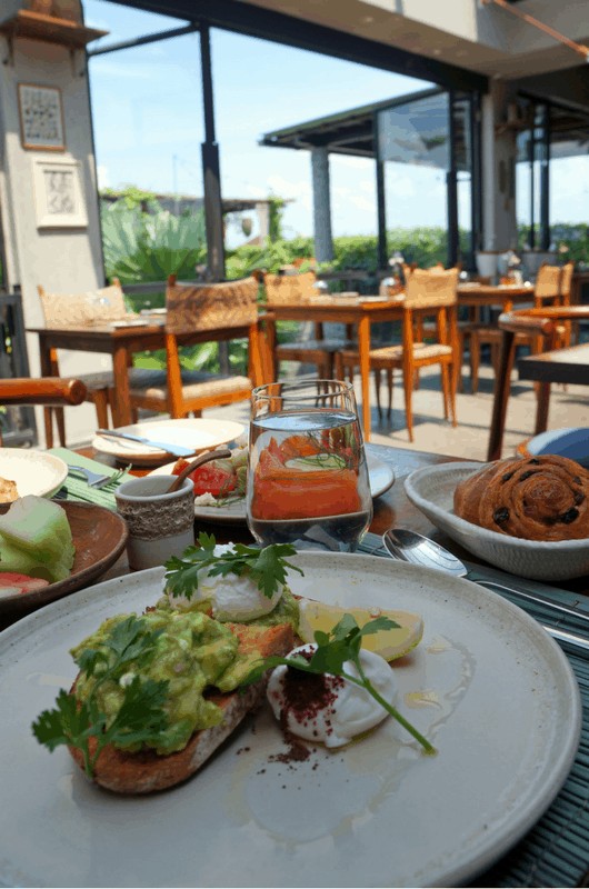 Ubud Bisma Eight Bali breakfast