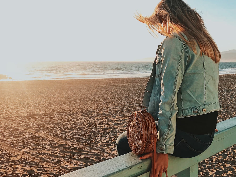 Venice Beach at sunset