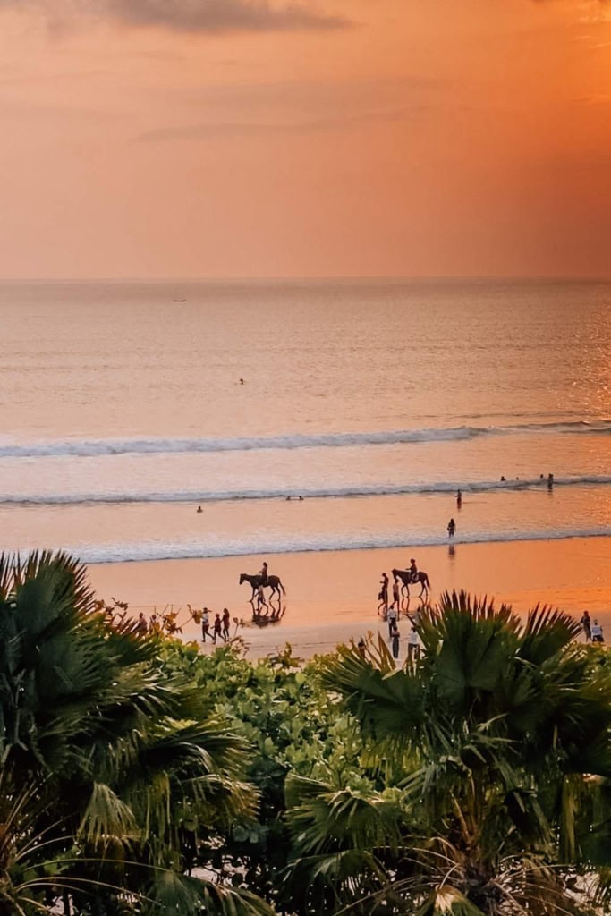 Horseback riding in canggu bali