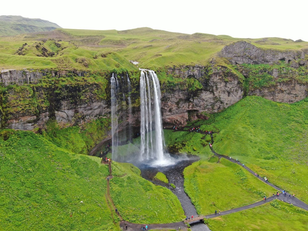 Seljalandsfoss waterfall