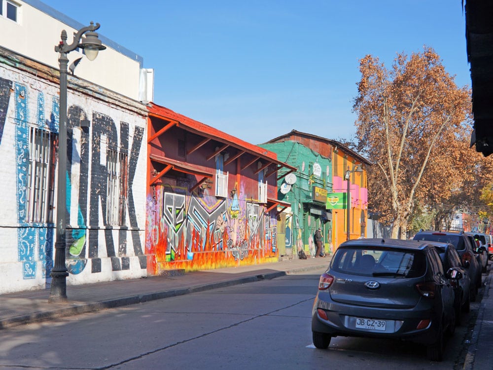 things to do in santiago chile Bellavista neighbourhood