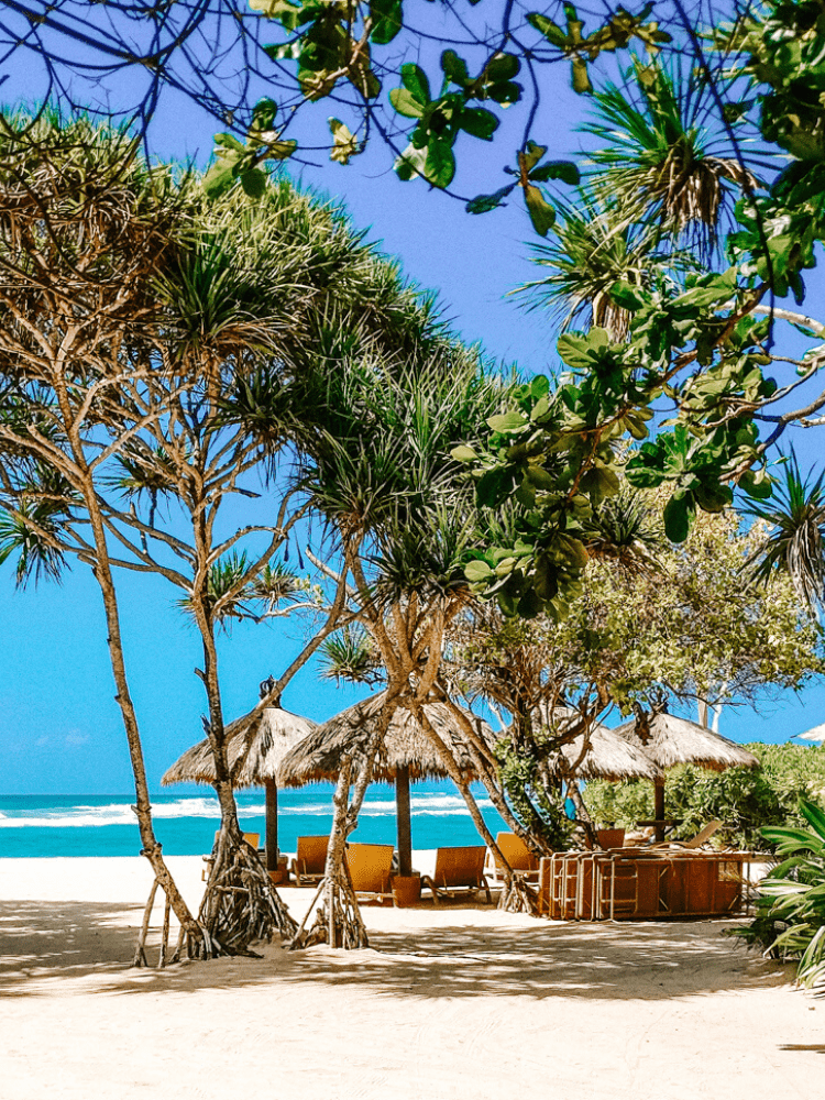 Nusa Dua Hotels Bali on the beach