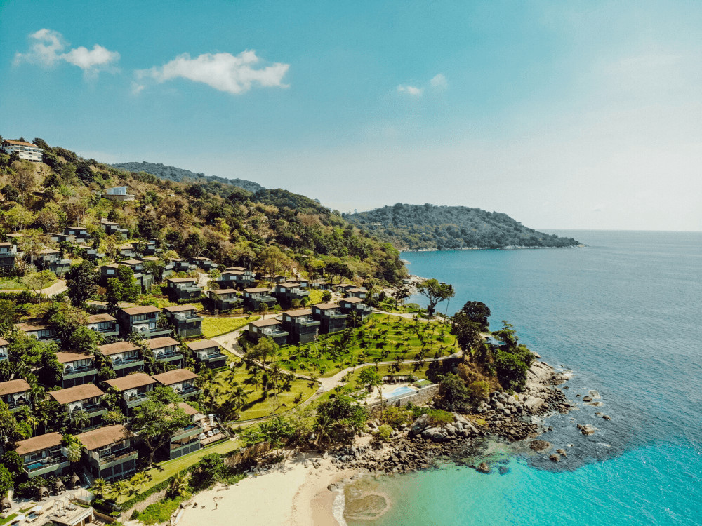 Phuket resorts on the beach