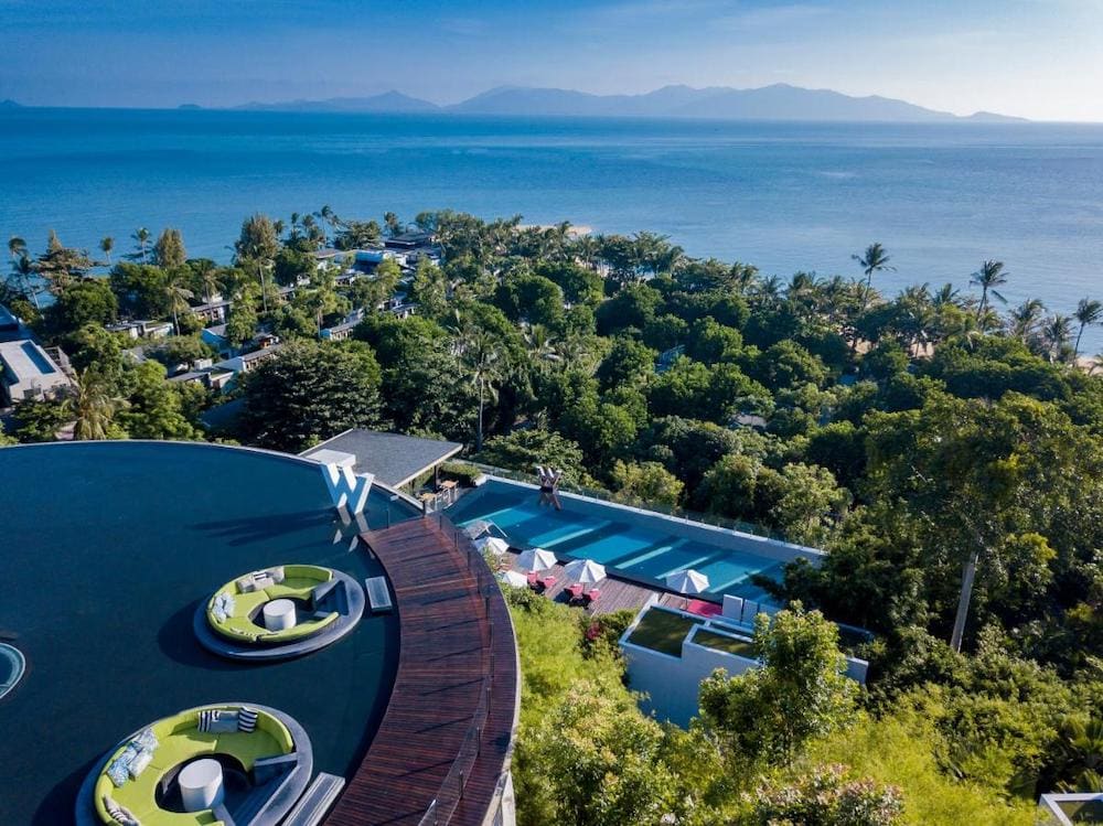W Koh Samui hotel pool and views