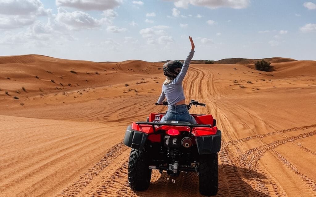 Dubai Desert Quad Bike