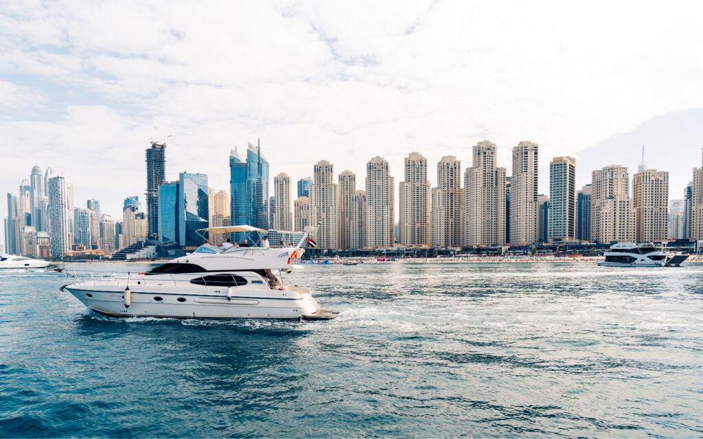 Dubai Marina Luxury Yacht