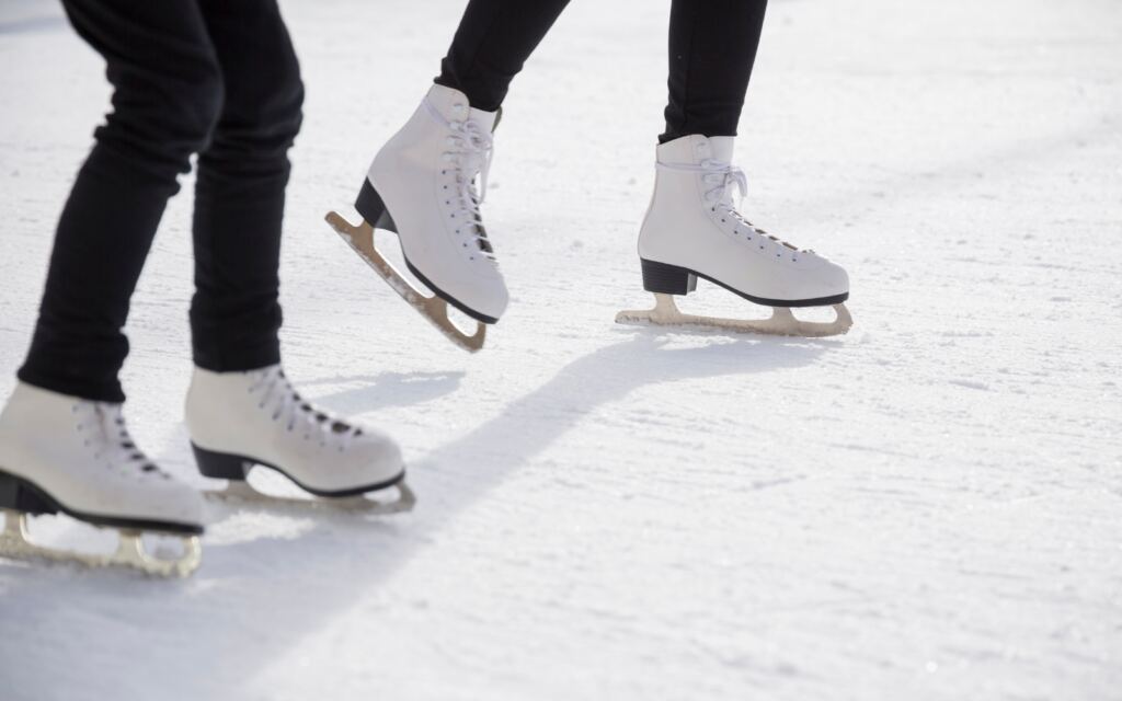 Ice Skating at Dubai Mall