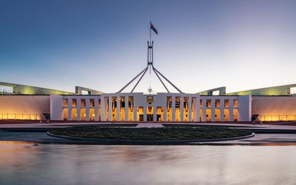 where to stay in canberra - capital hill