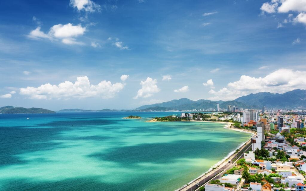 where to stay in vietnam - Nha Trang Beach