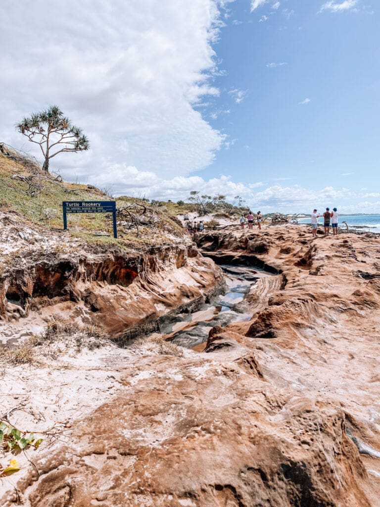 Turtle Rockery Fraser Island