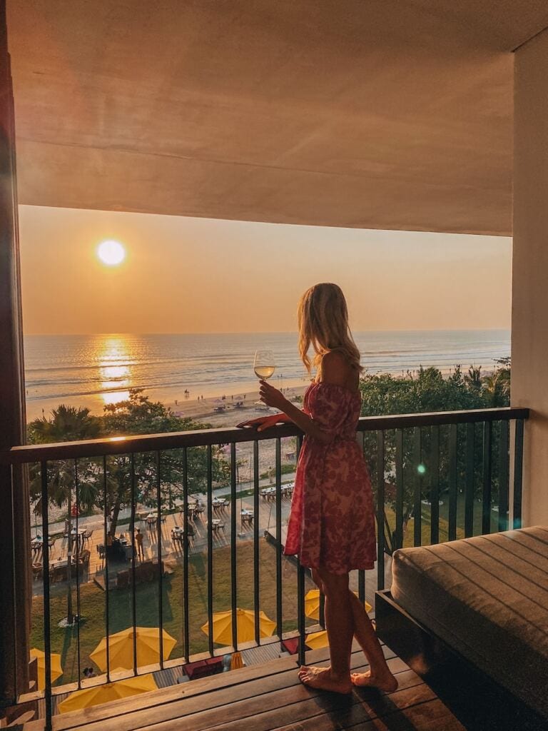 Seminyak ocean suite views for sunset