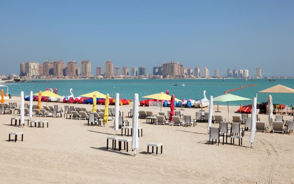 doha katara beach