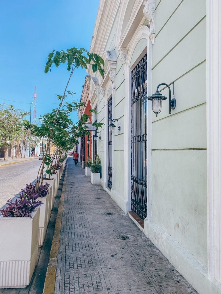 streets of Merida Mexico