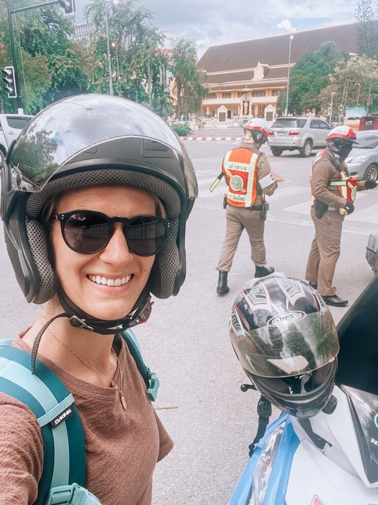 stopped by the police in Chiang Mai