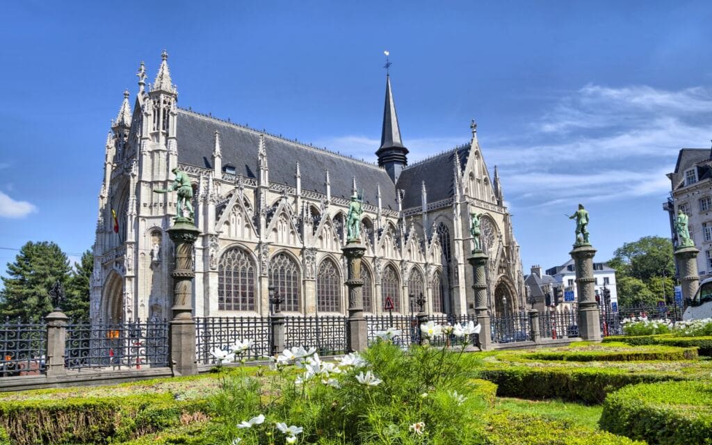 Notre Dame du Sablon's Cathedral in
Brussels, Belgium
