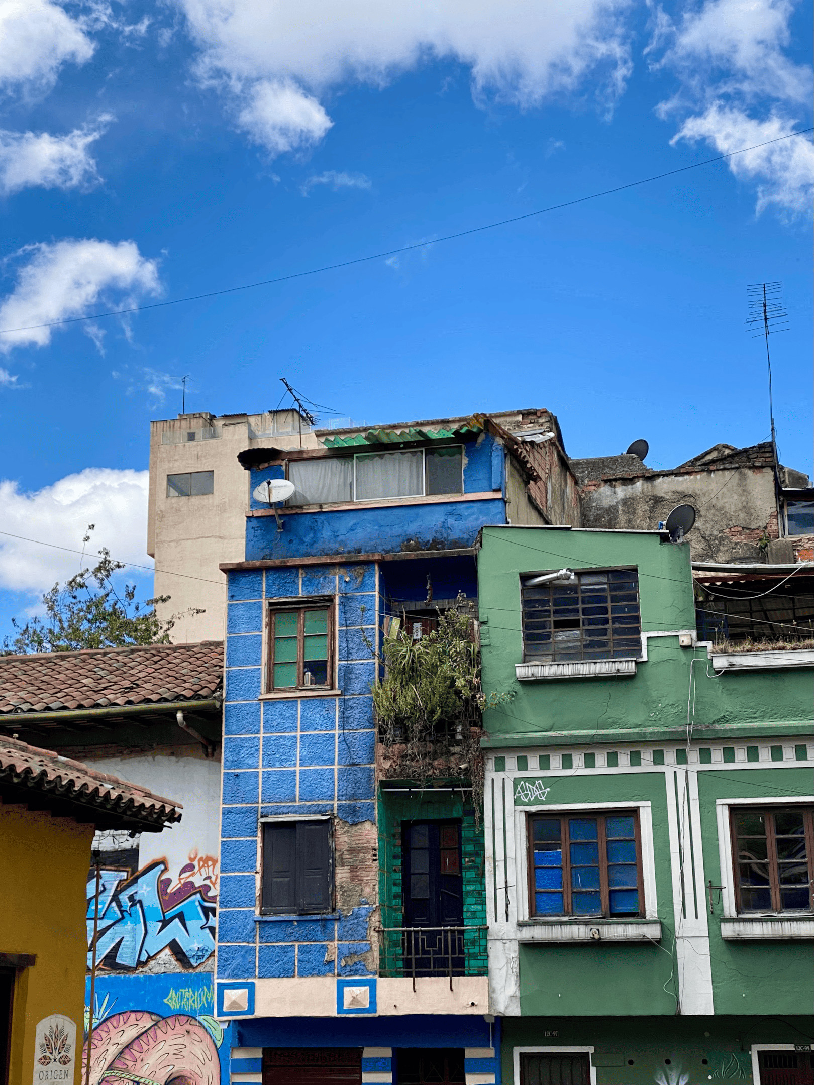 A street in central Bogota