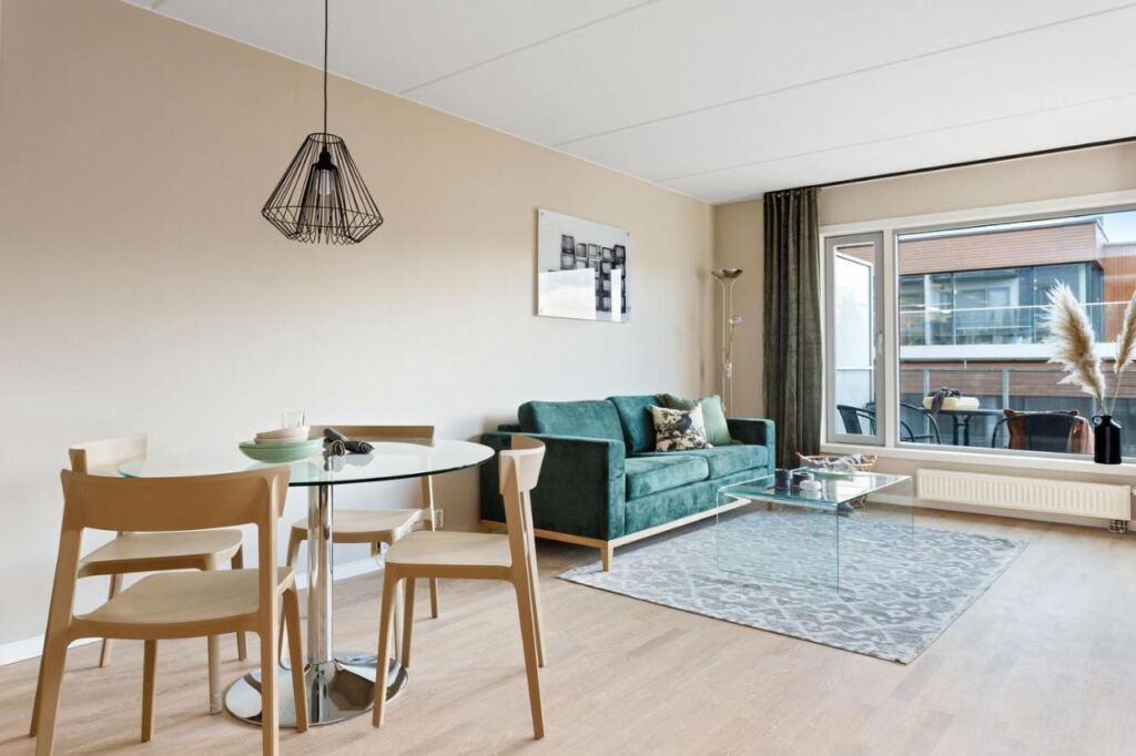 Living room of Bjorvika Apartments Teaterplassen.