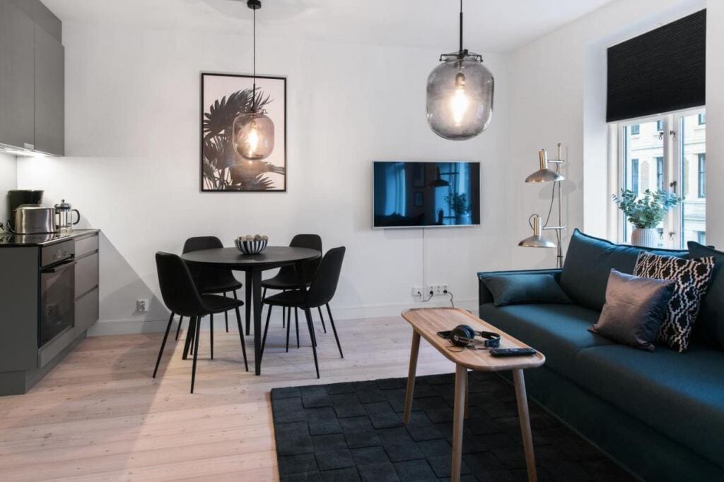 Living room of Frogner House at Grünerløkka