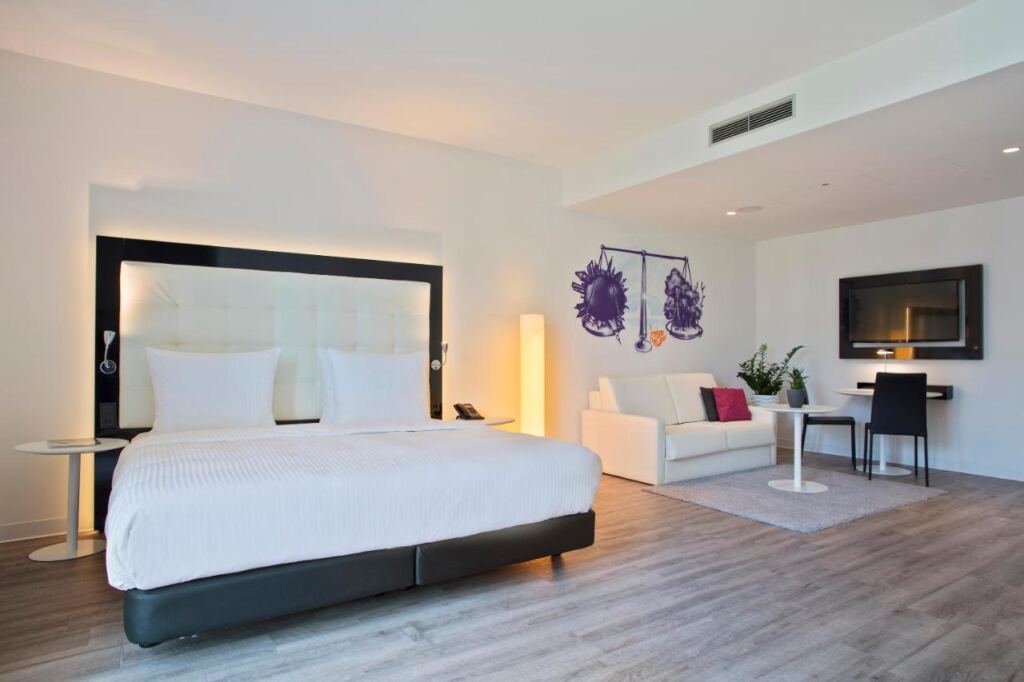 One of the bedrooms in Innside.