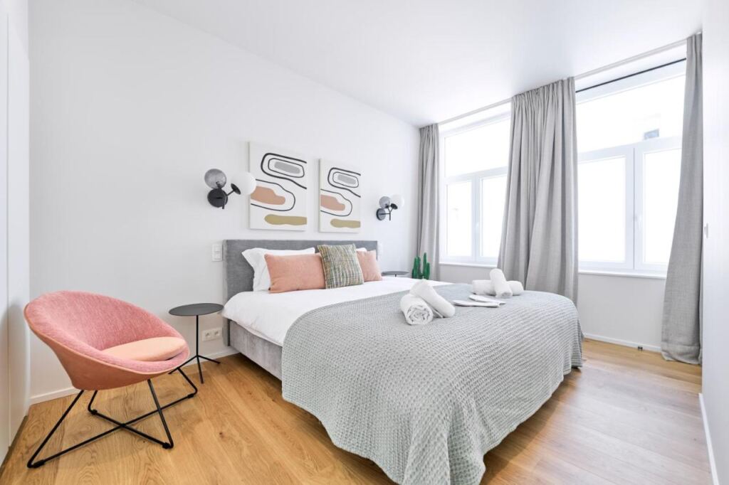 Bedroom of Place du Grand Sablon.