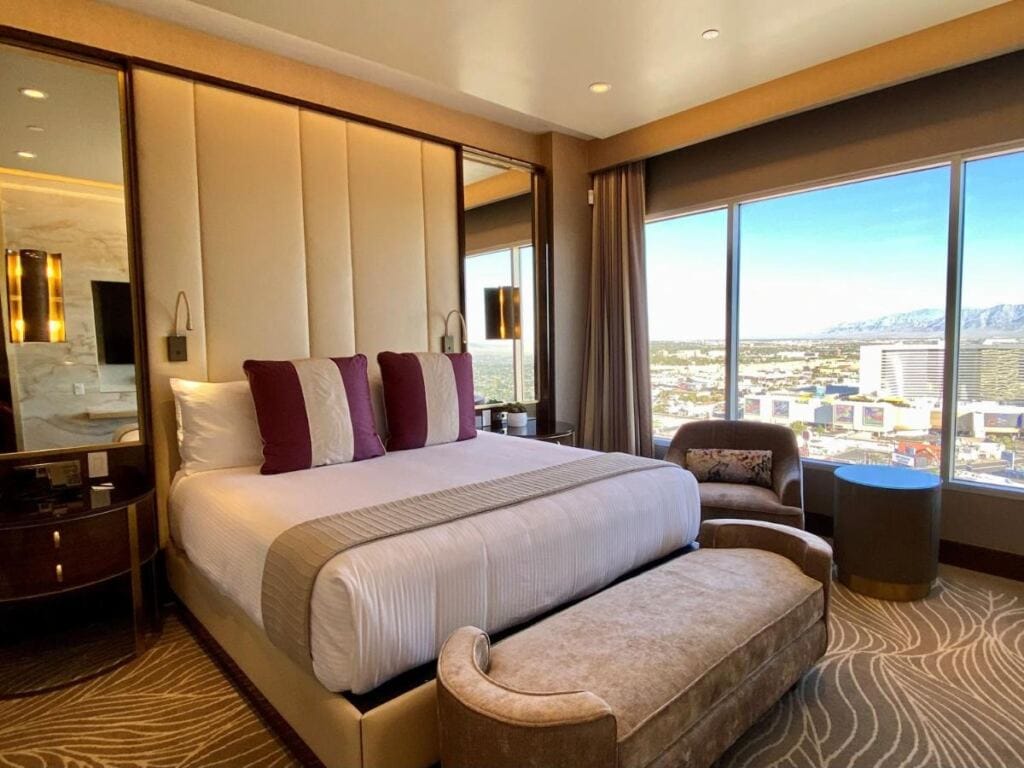 One of the rooms in Sahara Las Vegas.