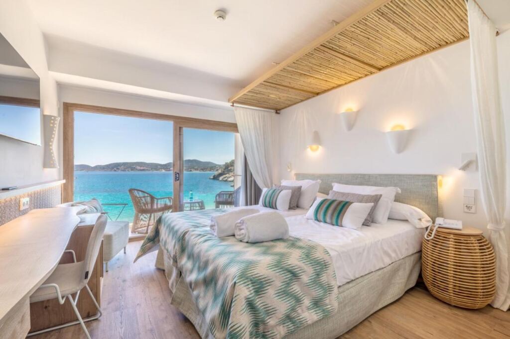 One of the rooms in El Somni Ibiza Dream Hotel.