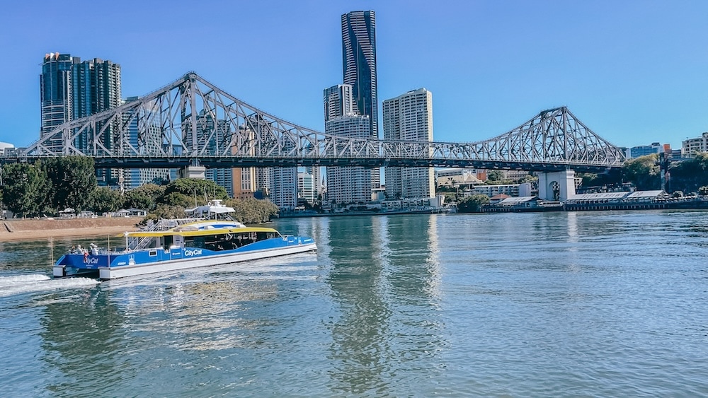 Getting around Brisbane by CityCat ferry