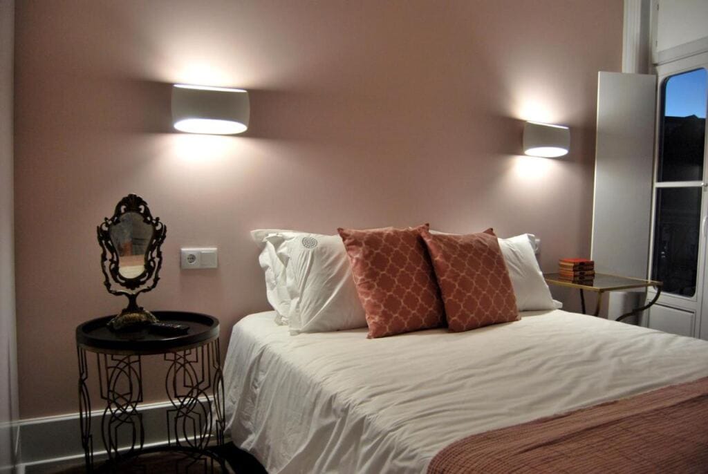 One of the rooms in Guest House Santa Clara.