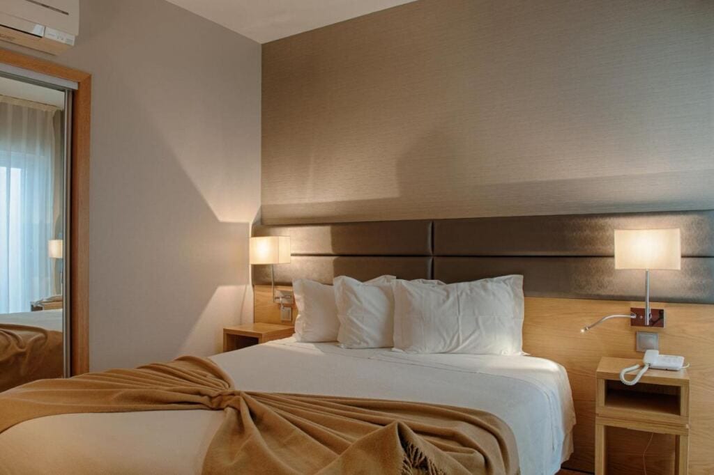 One of the rooms in Hotel Oslo.
