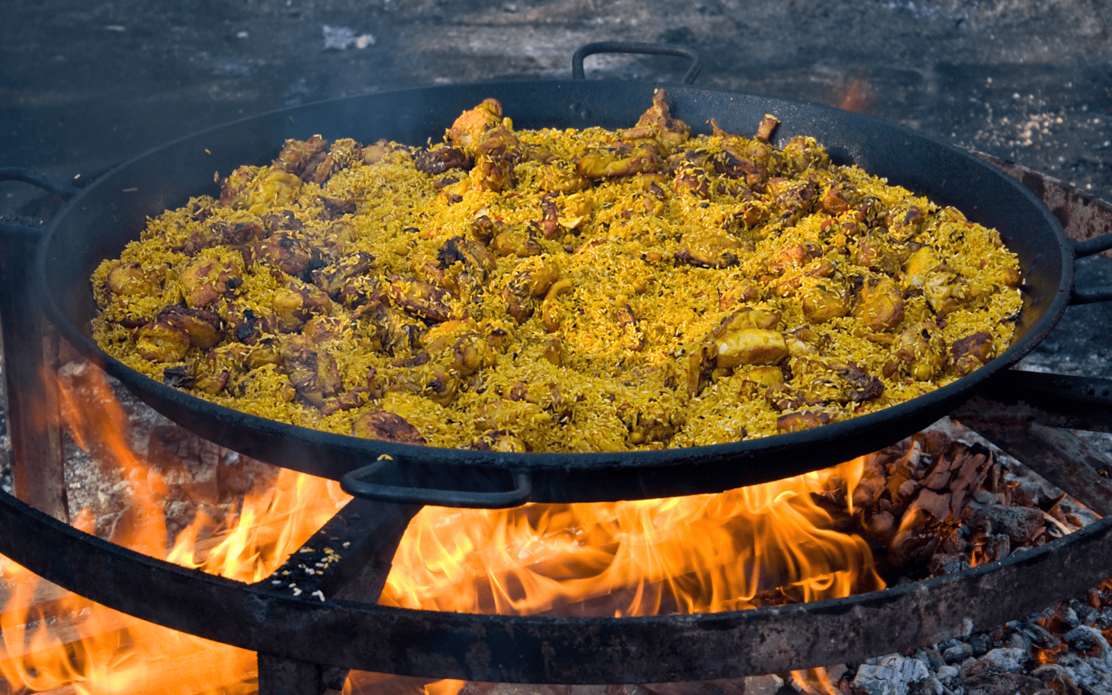 Traditional Valencian Paella
