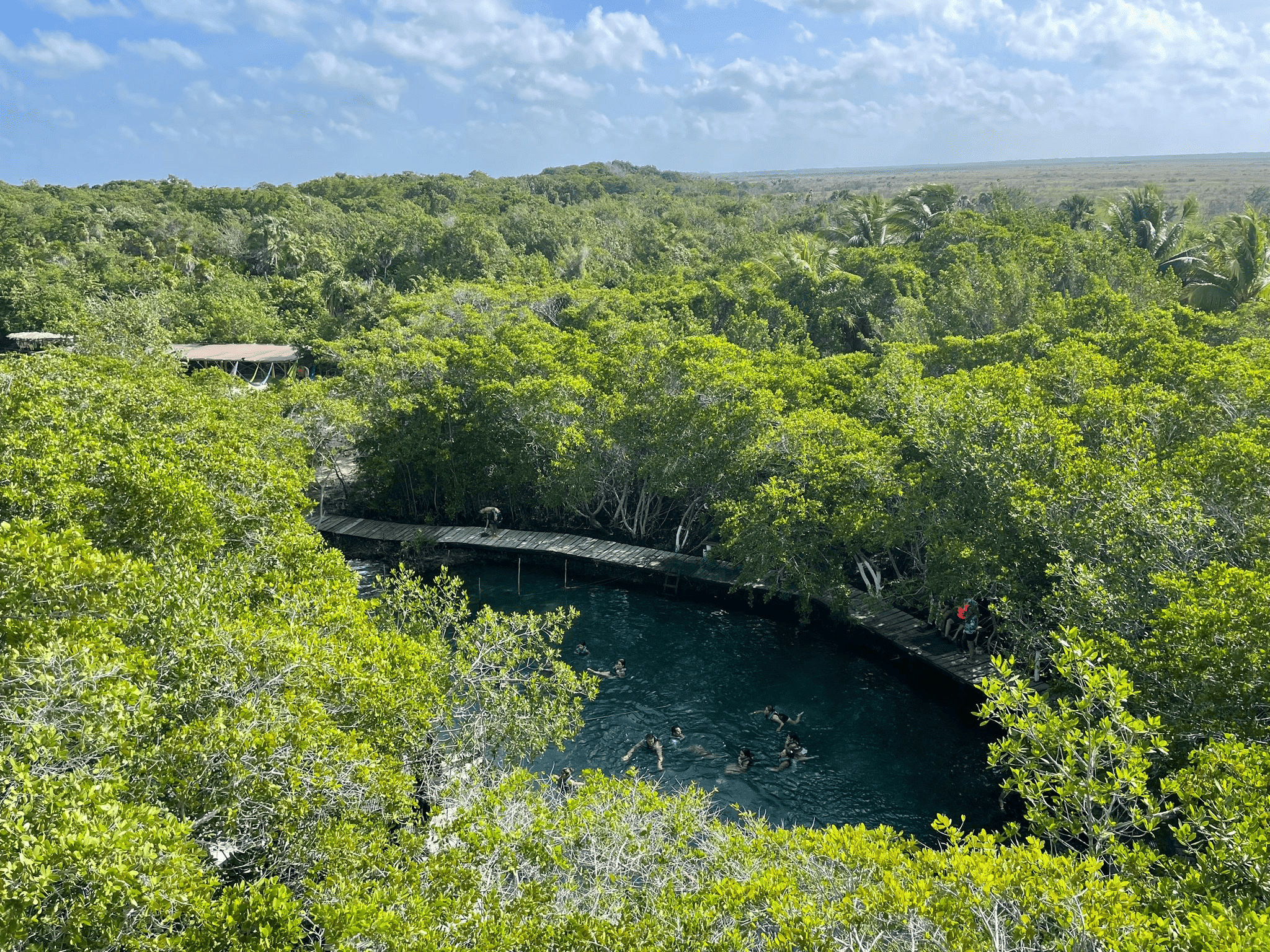 The gorgeous Yalahua Lagoon