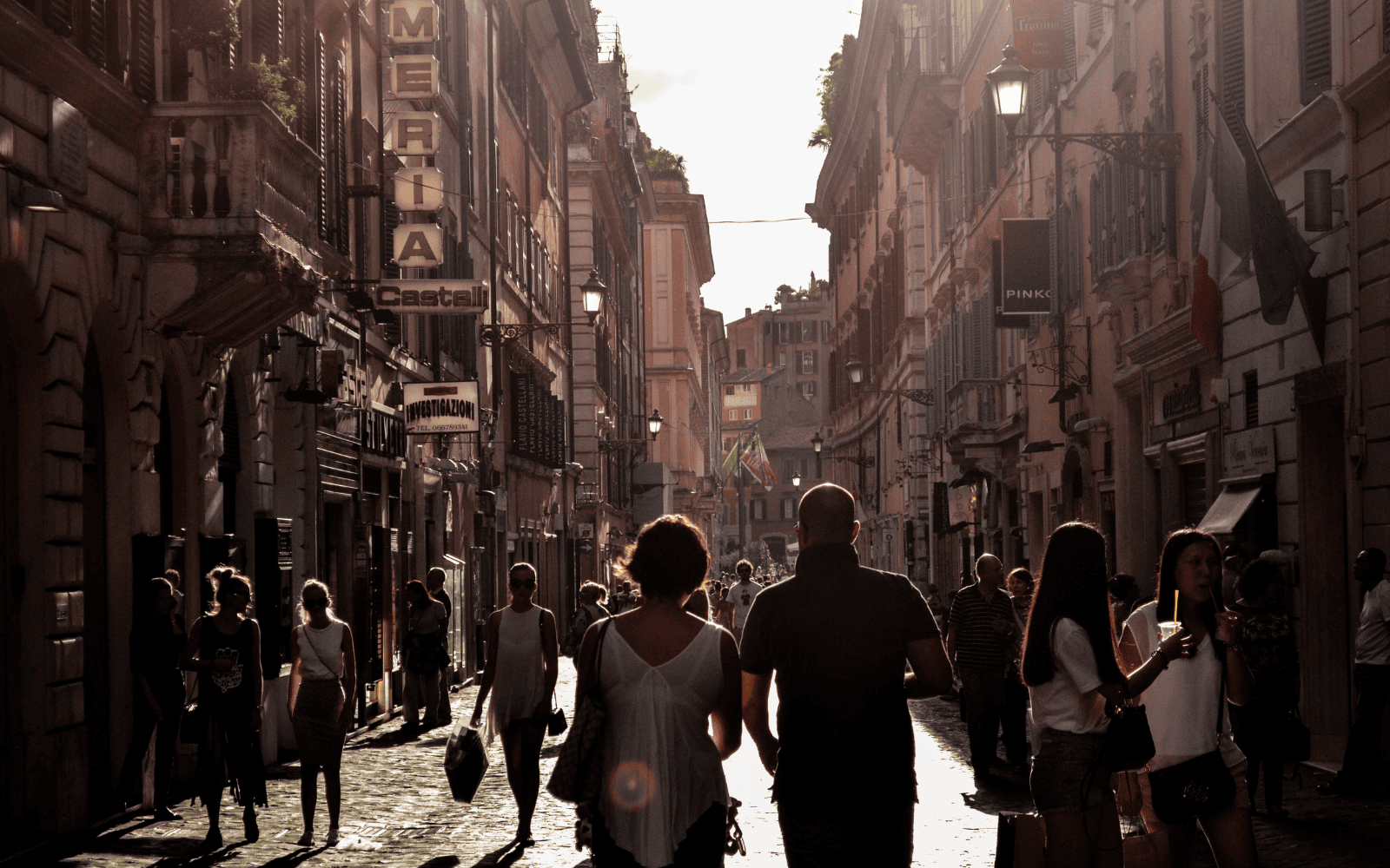 Street in Naples