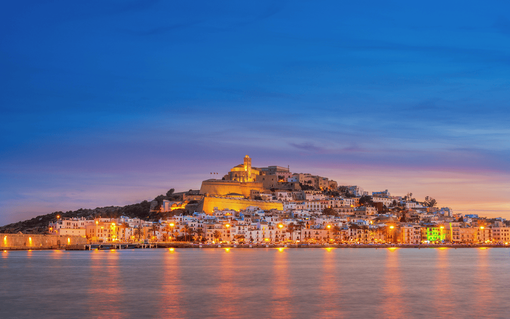 where to stay in ibiza town at dawn