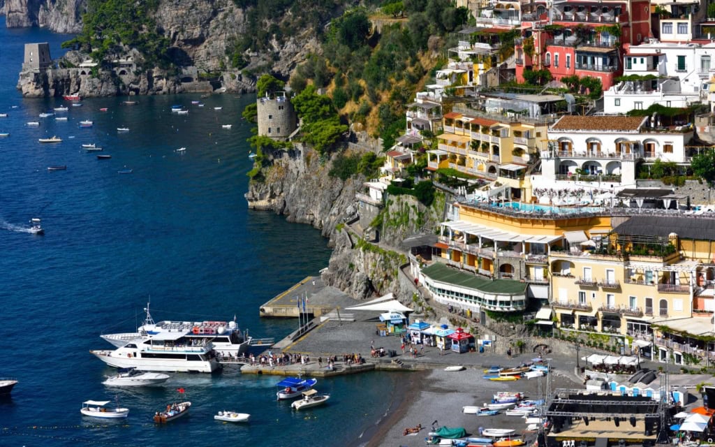 Positano's Ferry Dock