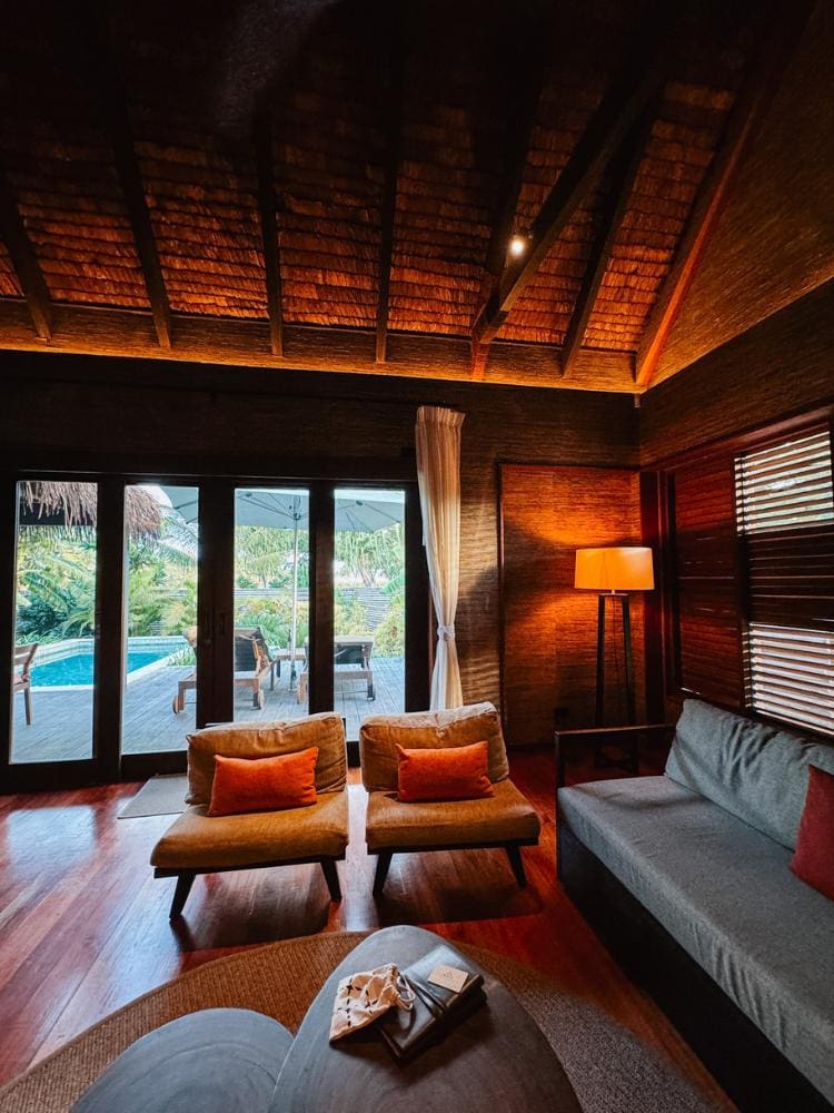Six Senses Fiji inside the Hideaway Pool Suite