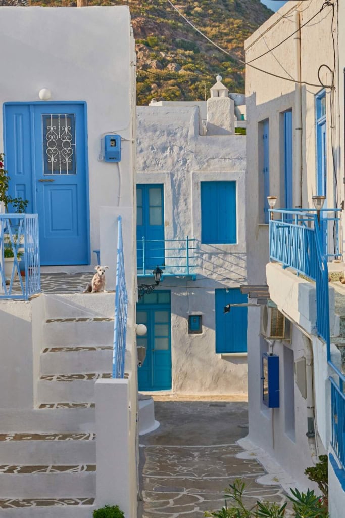 Plakas Narrow Streets.