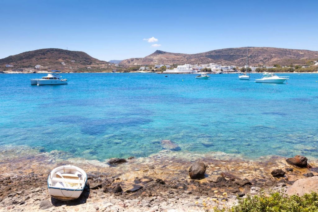 Pollonia Beach and Bay