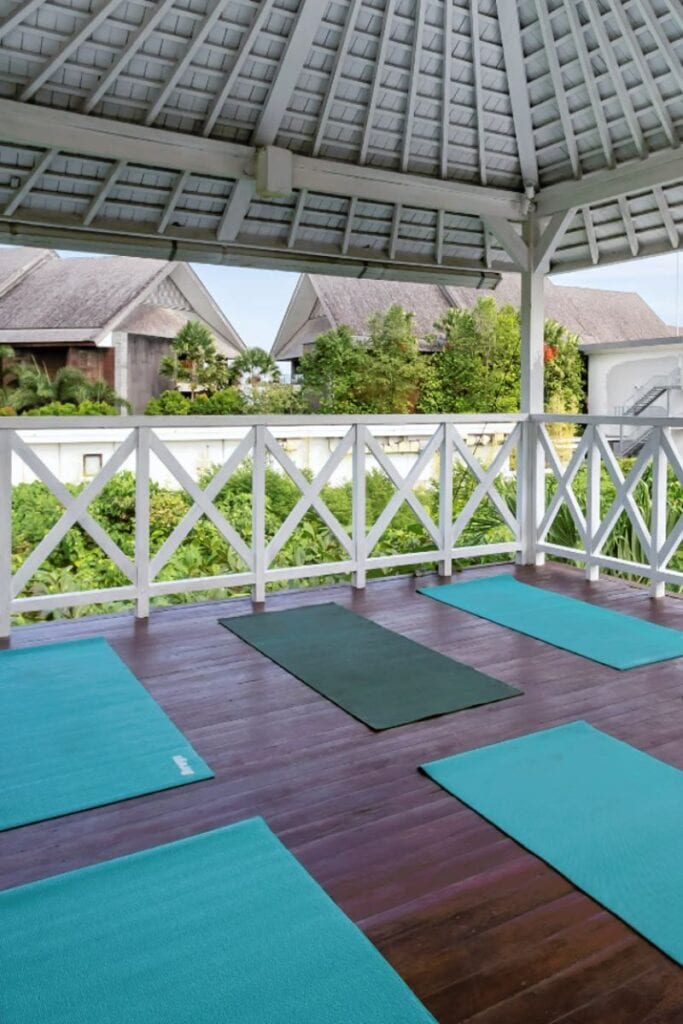 Villa Moana yoga Shala rooftop