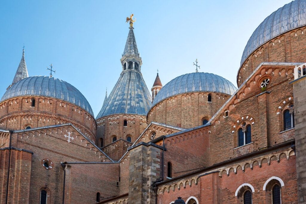 Byzantine domes of St Anthony Cathedral in Padua