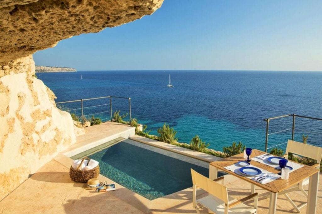 Private Pool at Cap Rocat
